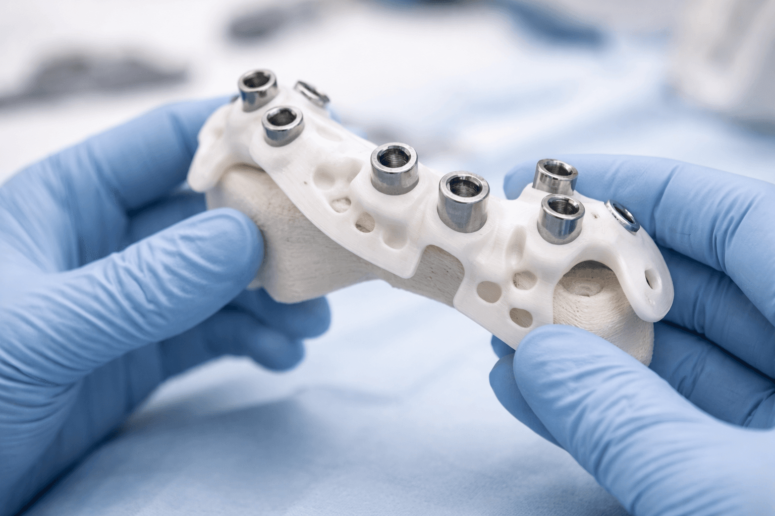3D printed anatomical reference model — medical device prototyping by TAKT 3D
